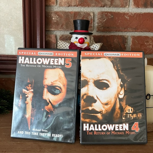 Halloween 4 and 5 Special Edition The Return/ Revenge DVDS‼️FINAL SALE